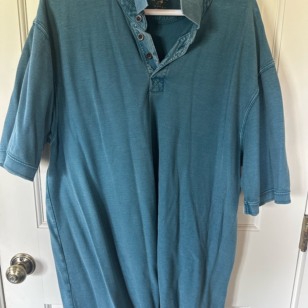 Men's Teal Polo Shirt